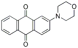 2-N-MORPHOLINO-9,10-ANTHRAQUINONE Struktur