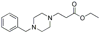 ETHYL 3-(4-BENZYLPIPERAZINO)PROPANOATE Struktur