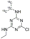 ATRAZINE (13C3) Struktur