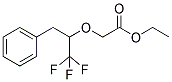 ETHYL 2-(1-BENZYL-2,2,2-TRIFLUOROETHOXY)ACETATE Struktur