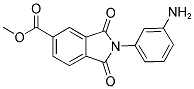 2-(3-AMINO-PHENYL)-1,3-DIOXO-2,3-DIHYDRO-1H-ISOINDOLE-5-CARBOXYLIC ACID METHYL ESTER Struktur