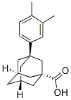 3-(3,4-DIMETHYL-PHENYL)-ADAMANTANE-1-CARBOXYLIC ACID Struktur