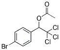 1-(4-BROMOPHENYL)-2,2,2-TRICHLOROETHYL ACETATE Struktur