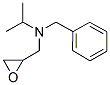 N-BENZYL-N-ISOPROPYLGLYCIDYLAMINE Struktur