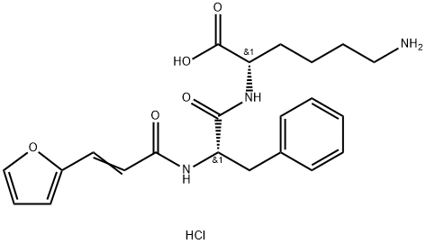 FA-PHE-LYS-OH HCL Struktur