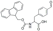 FMOC-D, L-PHE(4-CHO) Struktur