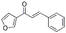 (E)-1-(3-FURYL)-3-PHENYL-2-PROPEN-1-ONE Struktur