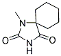 1-METHYL-1,3-DIAZASPIRO[4.5]DECANE-2,4-DIONE Struktur