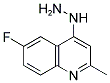 6-FLUORO-4-HYDRAZINO-2-METHYLQUINOLINE Struktur