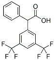 2-[3,5-BIS(TRIFLUOROMETHYL)PHENYL]-2-PHENYLACETIC ACID Struktur