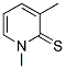 1,3-DIMETHYLPYRIDINE-2(1H)-THIONE Struktur