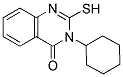 3-CYCLOHEXYL-2-MERCAPTO-3H-QUINAZOLIN-4-ONE Struktur