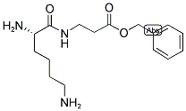 H-LYS-BETA-ALA-OBZL Struktur