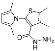 2-(2,5-DIMETHYL-PYRROL-1-YL)-4,5-DIMETHYL-THIOPHENE-3-CARBOXYLIC ACID HYDRAZIDE Struktur