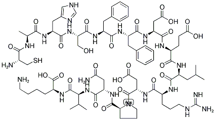 GLYCOGEN SYNTHASE KINASE 3BETA, C-TERMINAL (334-348) BLOCKING PEPTIDE, RAT Struktur