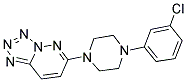 6-[4-(3-CHLOROPHENYL)PIPERAZIN-1-YL]TETRAZOLO[1,5-B]PYRIDAZINE Struktur