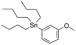 3-METHOXY(TRI-N-BUTYLSTANNYL)BENZENE Struktur