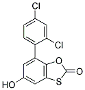 7-(2,4-DICHLORO-PHENYL)-5-HYDROXY-BENZO[1,3]OXATHIOL-2-ONE Struktur