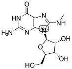 8-METHYLAMINOGUANOSINE Struktur