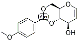 4,6-O-(4-METHOXYBENZYLIDENE)-D-GLUCAL Struktur