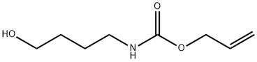 4-(ALLYLOXYCARBONYLAMINO)-1-BUTANOL Struktur