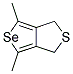 4,6-DIMETHYL-1H,3H-SELENOPHENO[3,4-C]THIOPHENE Struktur