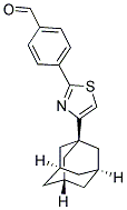 4-[4-(1-ADAMANTYL)-1,3-THIAZOL-2-YL]BENZALDEHYDE Struktur