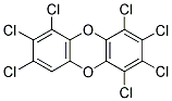 1,2,3,4,6,7,8-HEPTACHLORODIBENZO-P-DIOXIN Struktur