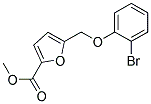 5-(2-BROMO-PHENOXYMETHYL)-FURAN-2-CARBOXYLIC ACID METHYL ESTER Struktur