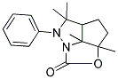 4,4,6A,6B-TETRAMETHYL-3-PHENYLHEXAHYDRO-3H-1-OXA-2A,3-DIAZACYCLOPENTA[CD]PENTALEN-2-ONE Struktur