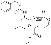 Z-LEU-GLU(OET)-OET Struktur