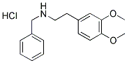 BENZYL-[2-(3,4-DIMETHOXY-PHENYL)-ETHYL]-AMINE HYDROCHLORIDE, , 結(jié)構(gòu)式