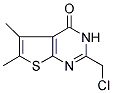 2-(CHLOROMETHYL)-5,6-DIMETHYLTHIENO[2,3-D]PYRIMIDIN-4(3H)-ONE Struktur