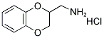 1-(2,3-DIHYDRO-1,4-BENZODIOXIN-2-YL)METHANAMINE HYDROCHLORIDE Struktur