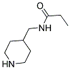 N-PIPERIDIN-4-YLMETHYL-PROPIONAMIDE Struktur