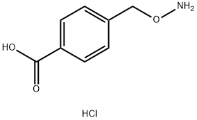 1-[(AMMONIOOXY)METHYL]-4-CARBOXYBENZENE CHLORIDE Struktur