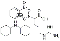 O-NPS-NITROARGININE DICYCLOHEXYLAMINE SALT Struktur