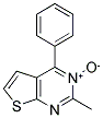 2-METHYL-4-PHENYLTHIENO[2,3-D]PYRIMIDINE 3-OXIDE Struktur