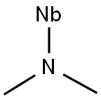 NIOBIUM DIMETHYLAMIDE Struktur