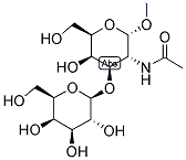 GAL1-B-3GALNAC1-A-OME Struktur