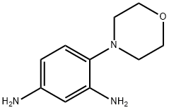 4-MORPHOLIN-4-YL-BENZENE-1,3-DIAMINE Struktur