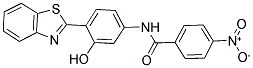 N-(4-BENZOTHIAZOL-2-YL-3-HYDROXY-PHENYL)-4-NITRO-BENZAMIDE Struktur