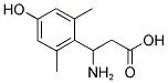 3-AMINO-3-(4-HYDROXY-2,6-DIMETHYL-PHENYL)-PROPIONIC ACID Struktur