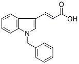 3-(1-BENZYL-1H-INDOL-3-YL)-ACRYLIC ACID Struktur