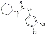 N-CYCLOHEXYL-N'-(3,4-DICHLOROPHENYL)THIOUREA Struktur