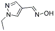 1-ETHYL-1H-PYRAZOLE-4-CARBALDEHYDE OXIME Struktur