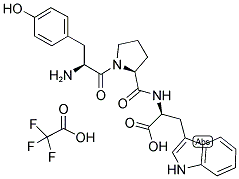 H-TYR-PRO-TRP-OH TRIFLUOROACETATE SALT Struktur