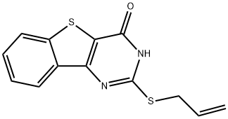 2-(ALLYLSULFANYL)[1]BENZOTHIENO[3,2-D]PYRIMIDIN-4-OL Struktur