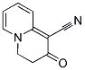 2-OXO-3,4-DIHYDRO-2H-QUINOLIZINE-1-CARBONITRILE Struktur