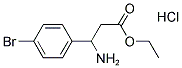 ETHYL 3-AMINO-3-(4-BROMOPHENYL)PROPANOATE HYDROCHLORIDE Struktur